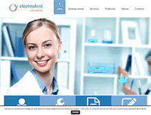 Tablet Screenshot of electrodent.com